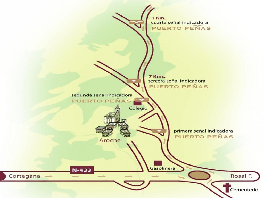 Complejo Rural Puerto Penas Hotel Aroche Kültér fotó
